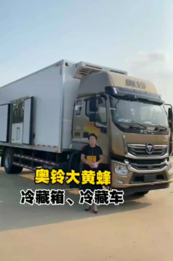 6.8-meter refrigerated truck container